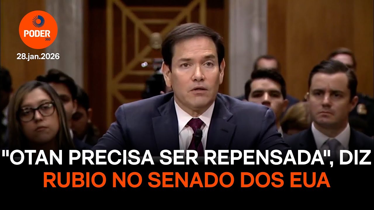 &ldquo;Otan precisa ser repensada&rdquo;, diz Rubio no Senado dos EUA