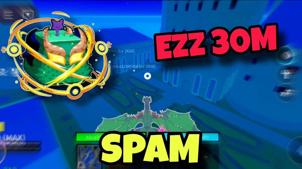 Broken Dragon Spam Bounty Hunting | Blox Fruits Roblox