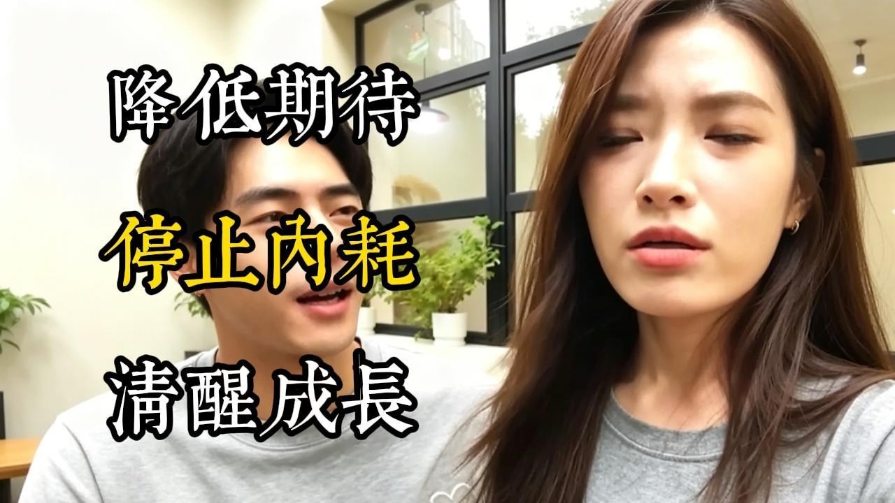 過高的期待，其實是對自己最狠的情緒暴力#降低期待 #停止內耗 #愛自己 #清醒成長 #不強求 #情緒自救