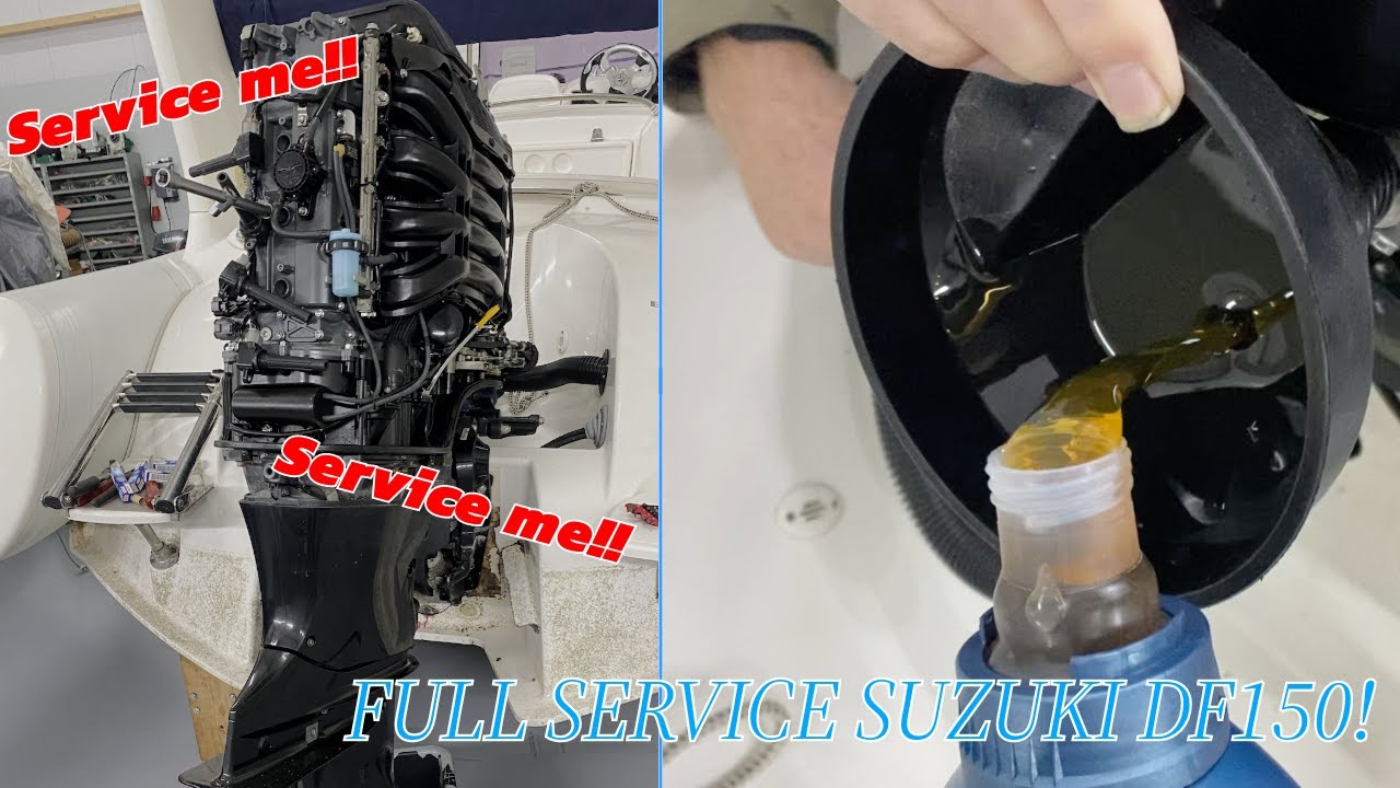 Suzuki 150HP Four Stroke 100 Hour | Annual Service | Full Service Maintenance