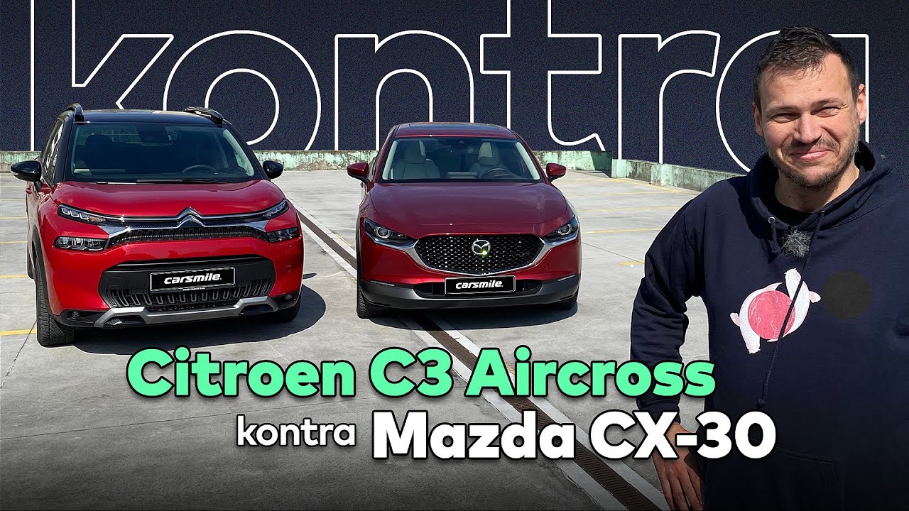 Citroen C3 Aircross vs Mazda CX30