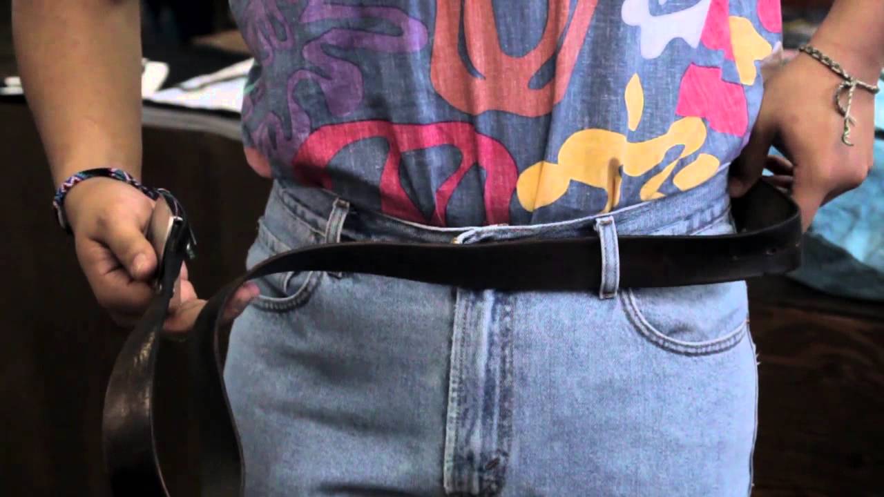 Does a Man Put a Belt on From the Left or Right Side of His Pa... : Belts, Corsets, Earrings & More