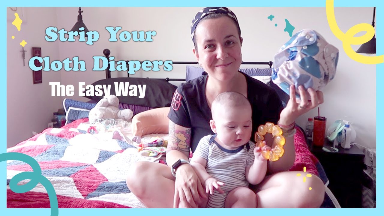 Unbelievable Tip to Strip Cloth Diapers in a Flash!