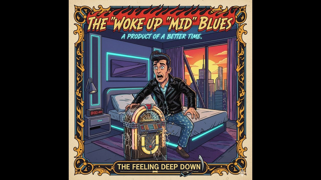 THE 'WOKE UP 'MID'' BLUES | A 4K Rockabilly Journey Against 