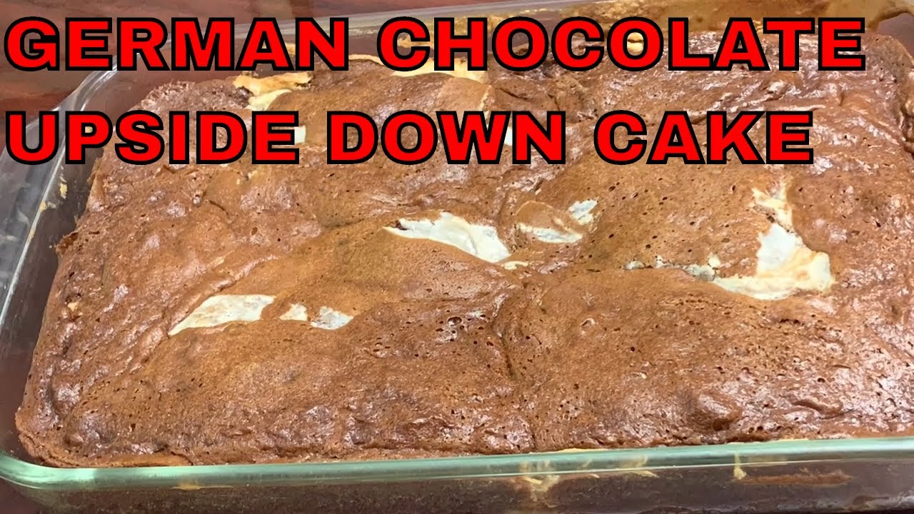 Рецепт немецкого шоколадного перевернутого пирога