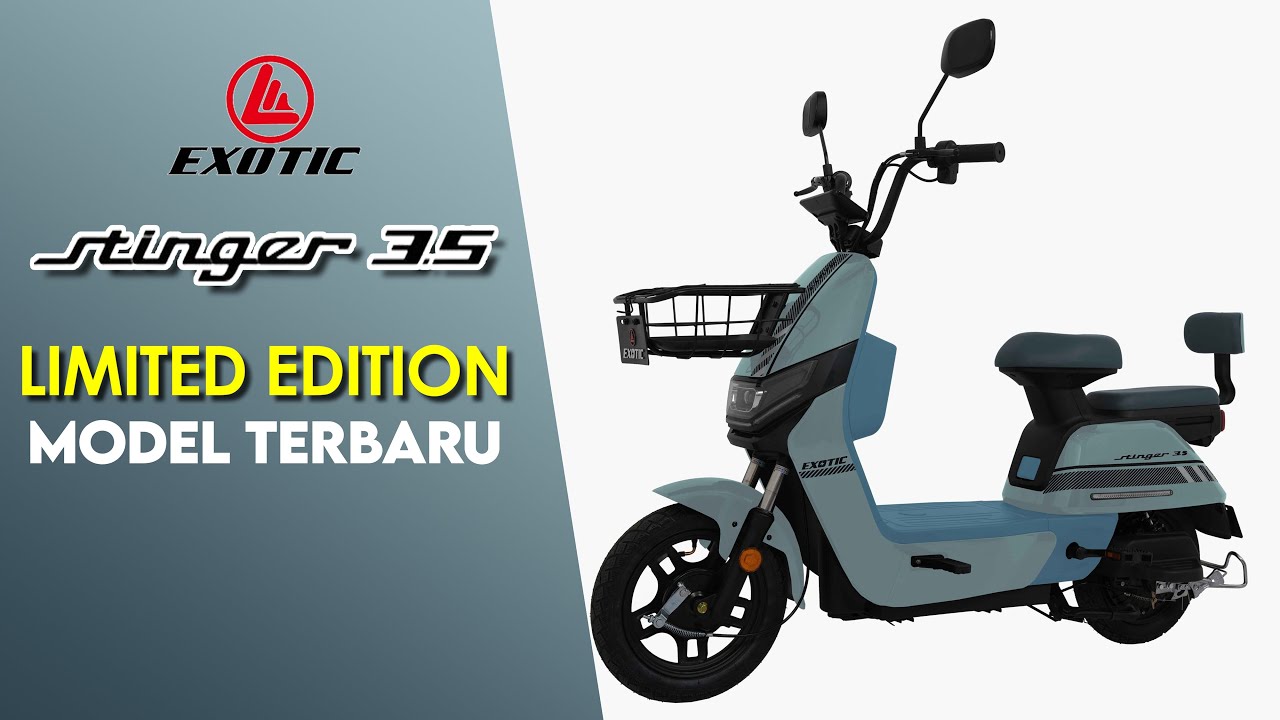 Sepeda Listrik Exotic Stinger 3.5 New Edition