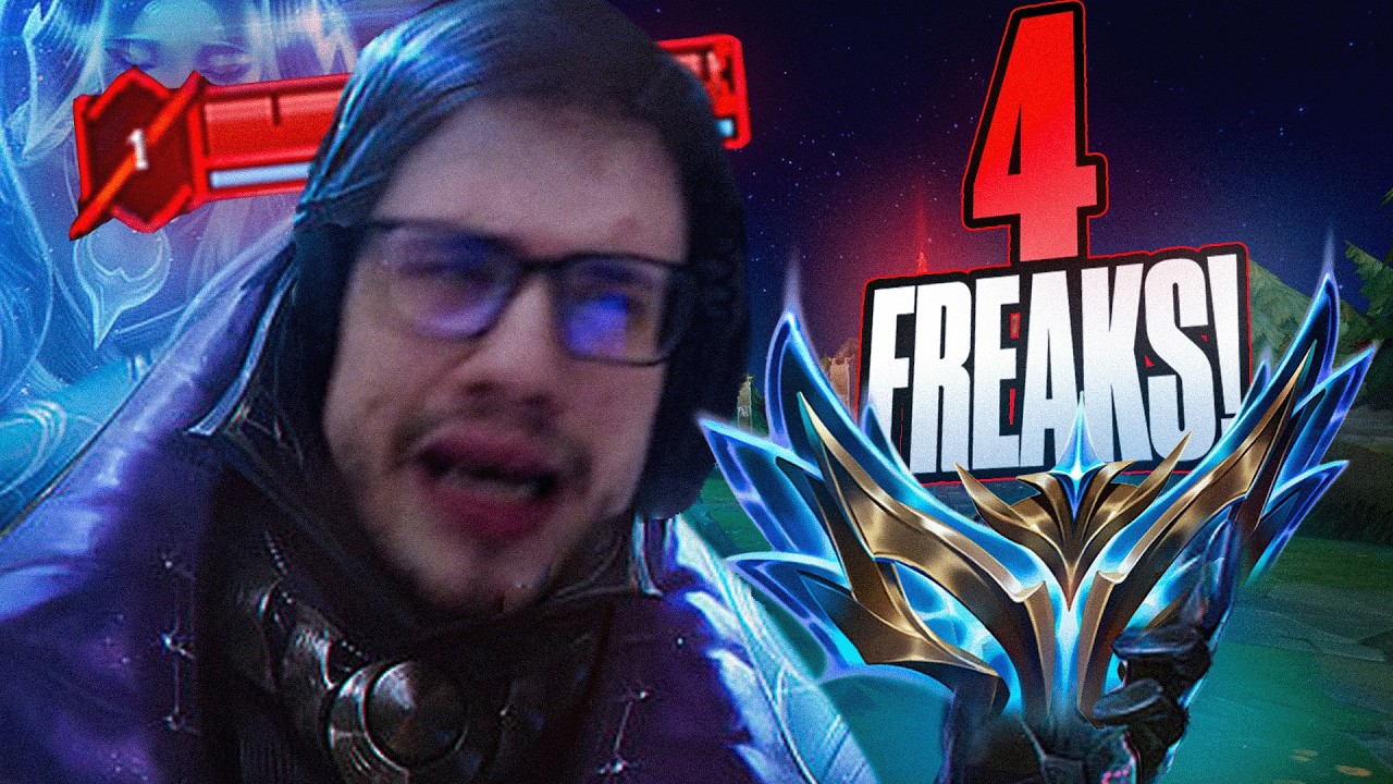 HOW TO CARRY 5 FREAKS IN CHALLENGER