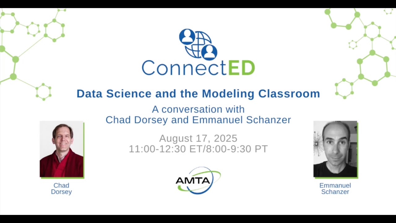 ConnectED - Data Science and the Modeling Classroom (Aug 2025)