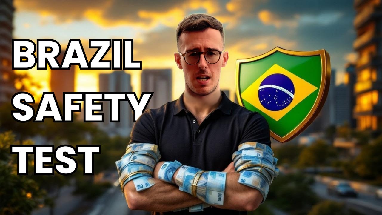 Exposing Brazil’s Safety: Walking through São Paulo Covered in Cash