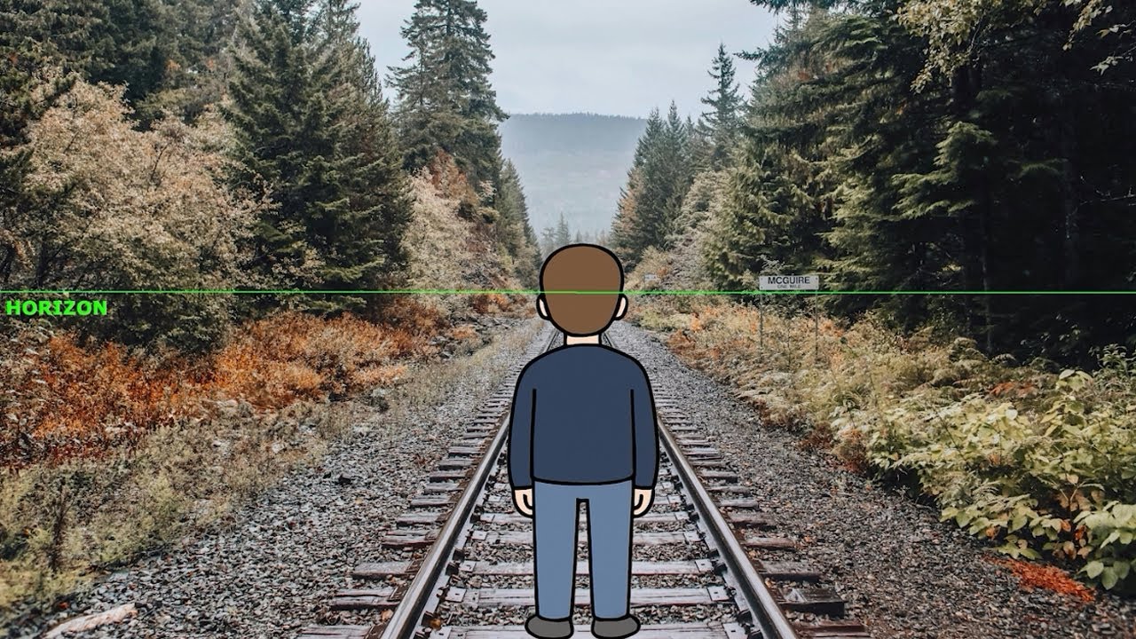 La ligne d’horizon en perspective — Le secret pour des dessins réalistes