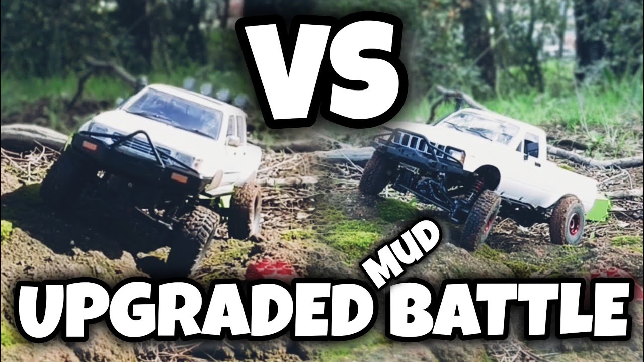WPL C64-1 VS WPL C24-1 SAME UPGRADES = PERFORMANCE? BATTLE IN MUD
