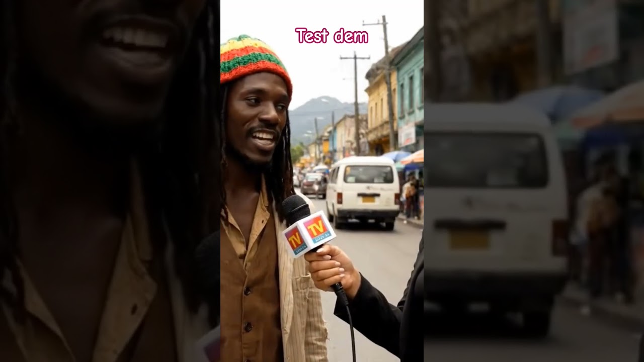 Jerry says test dem #jamaica #relationship #goals #jamaica #interview #africa #jah
