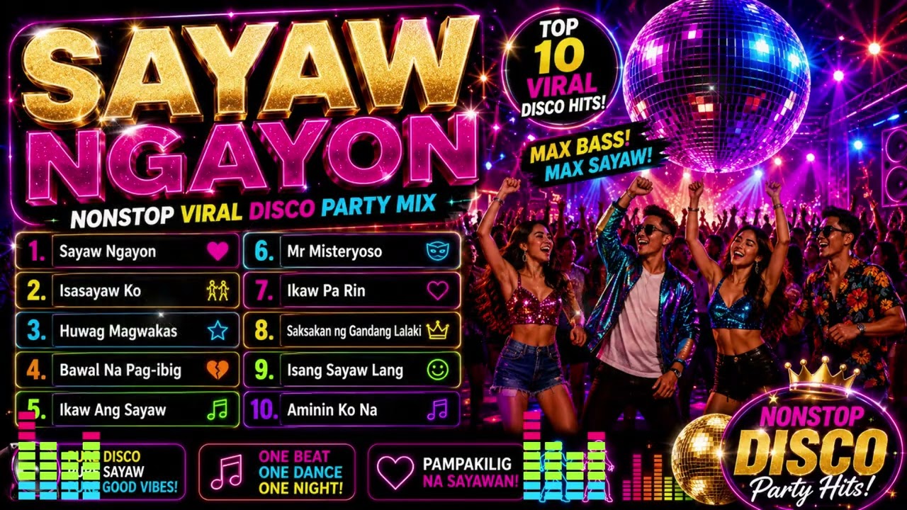 SAYAW NGAYON 🔥 NONSTOP VIRAL DISCO PARTY MIX 2026