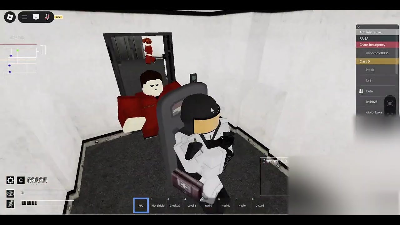 SCP Site-19 roleplay CI Raid 22/9 [DoS POV]