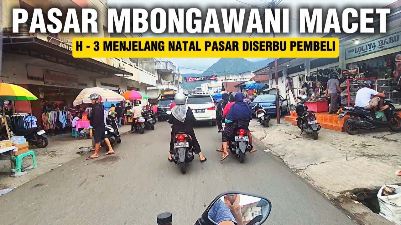 BARU‼️UPDATE SITUASI KOTA ENDE H - 3 MENJELANG NATAL|| macet dan di serbu warga ende