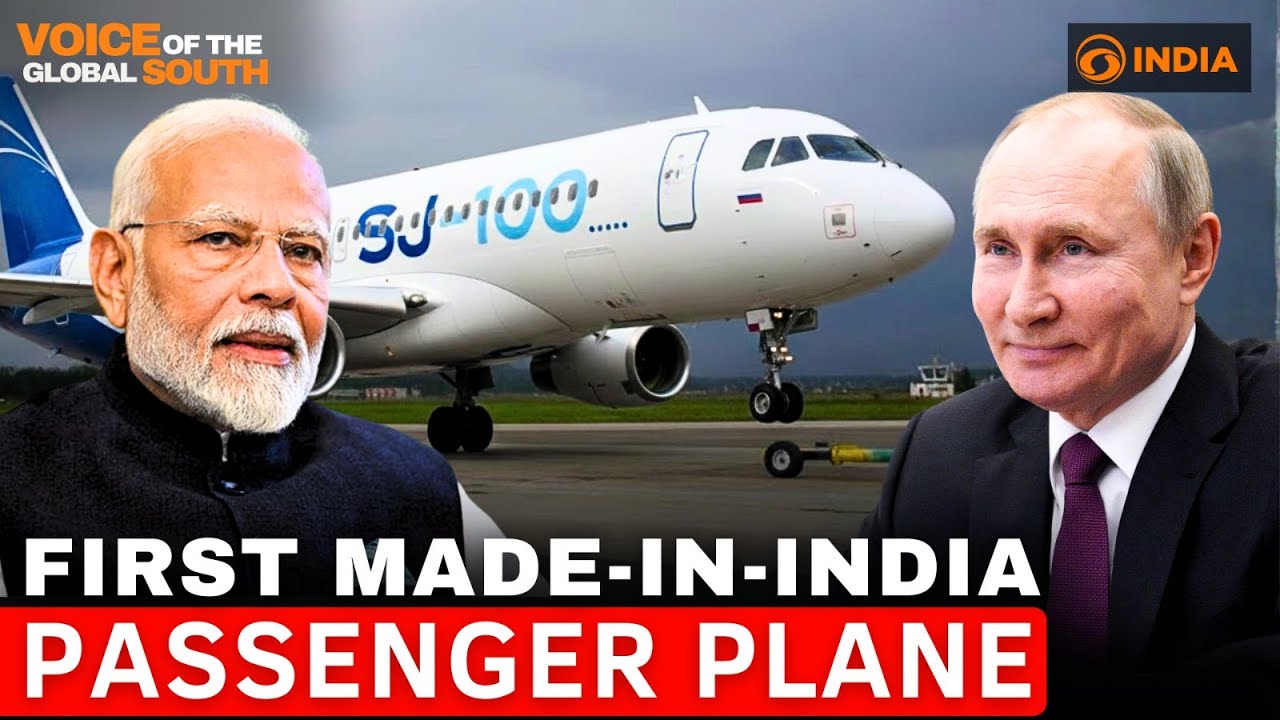 First Made-in-India Passenger Aircraft: HAL & Russia Join Hands to Build SJ-100 Passenger Jet