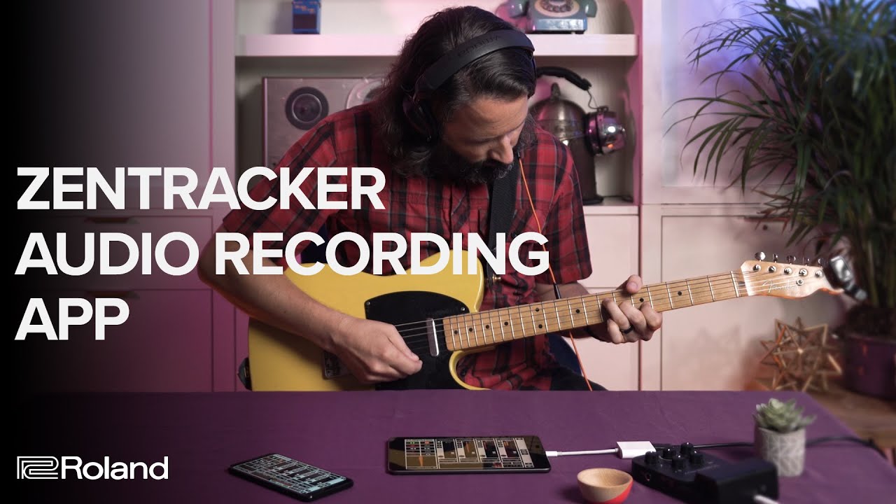 Introducing Roland Zentracker Audio Recording App