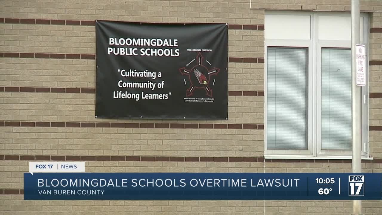 Lawsuit alleges Bloomingdale Public Schools, employment agency did not pay overtime