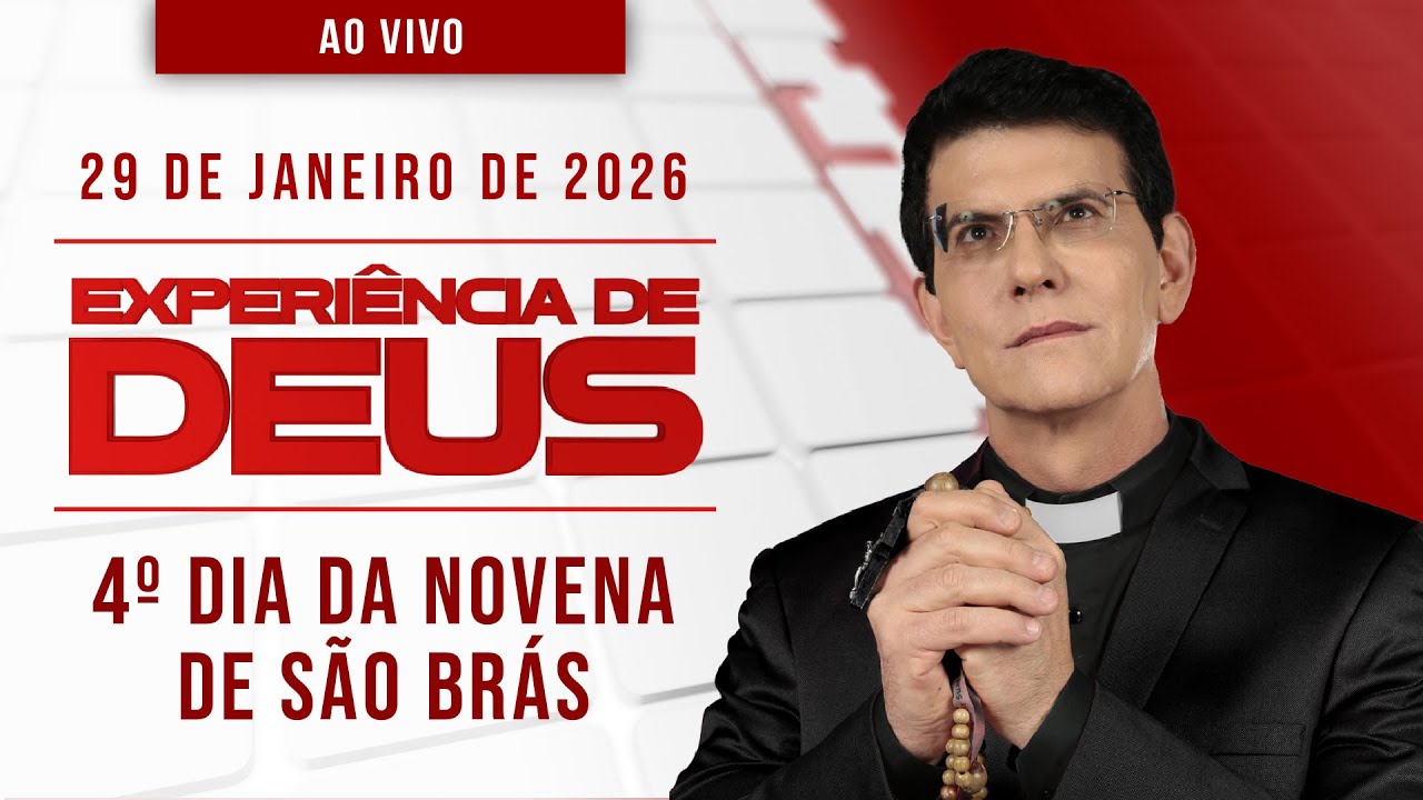EXPERIÊNCIA DE DEUS | 29/01/26 | 4º DIA DA NOVENA DE SÃO BRÁS | @PadreManzottiOficial​