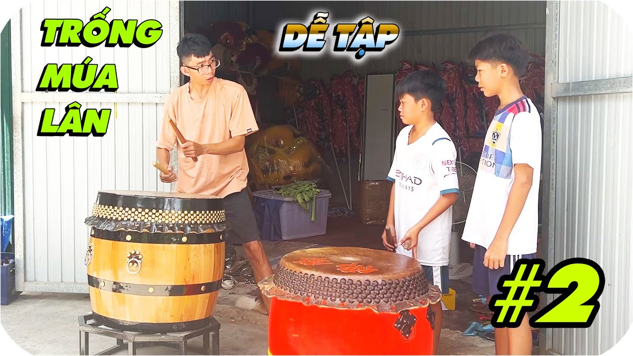 Bình Minh TV | [Tập 2] Hướng Dẫn Tập Trống Múa Lân Cơ Bản - Dễ Hiểu