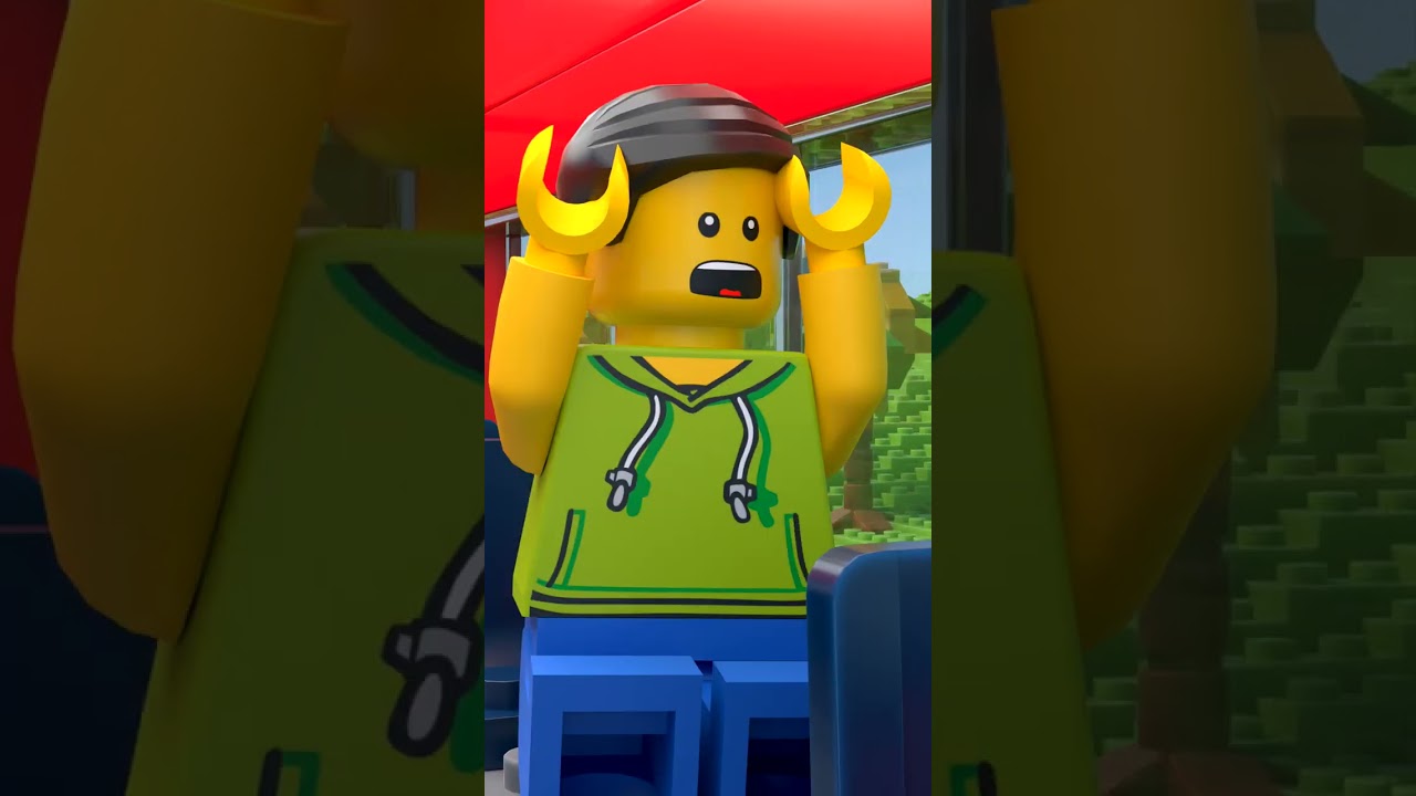 LEGO Train Airport FIRE MISSION - Will it Rescue? #shorts
