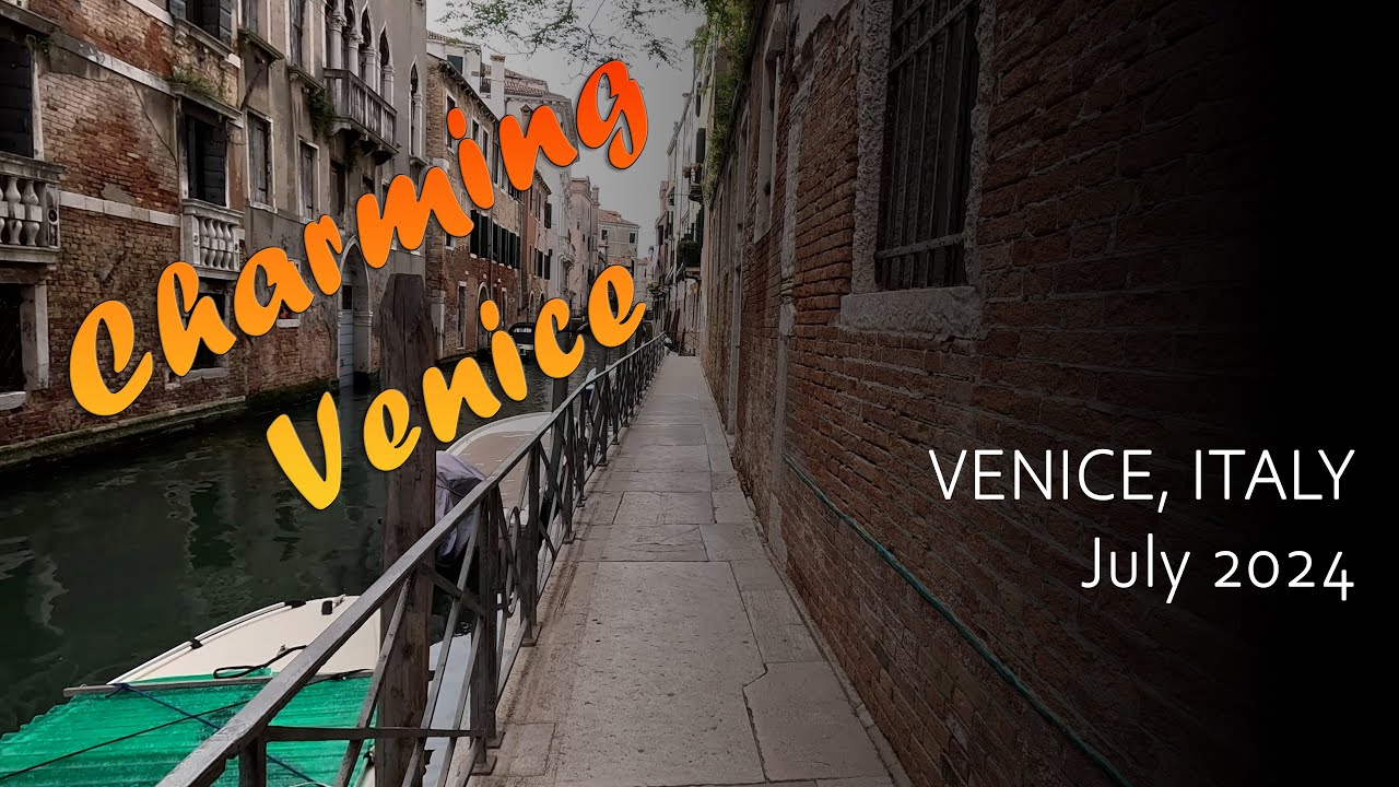 Venice walking tour Part I/ Venezia, july 2024