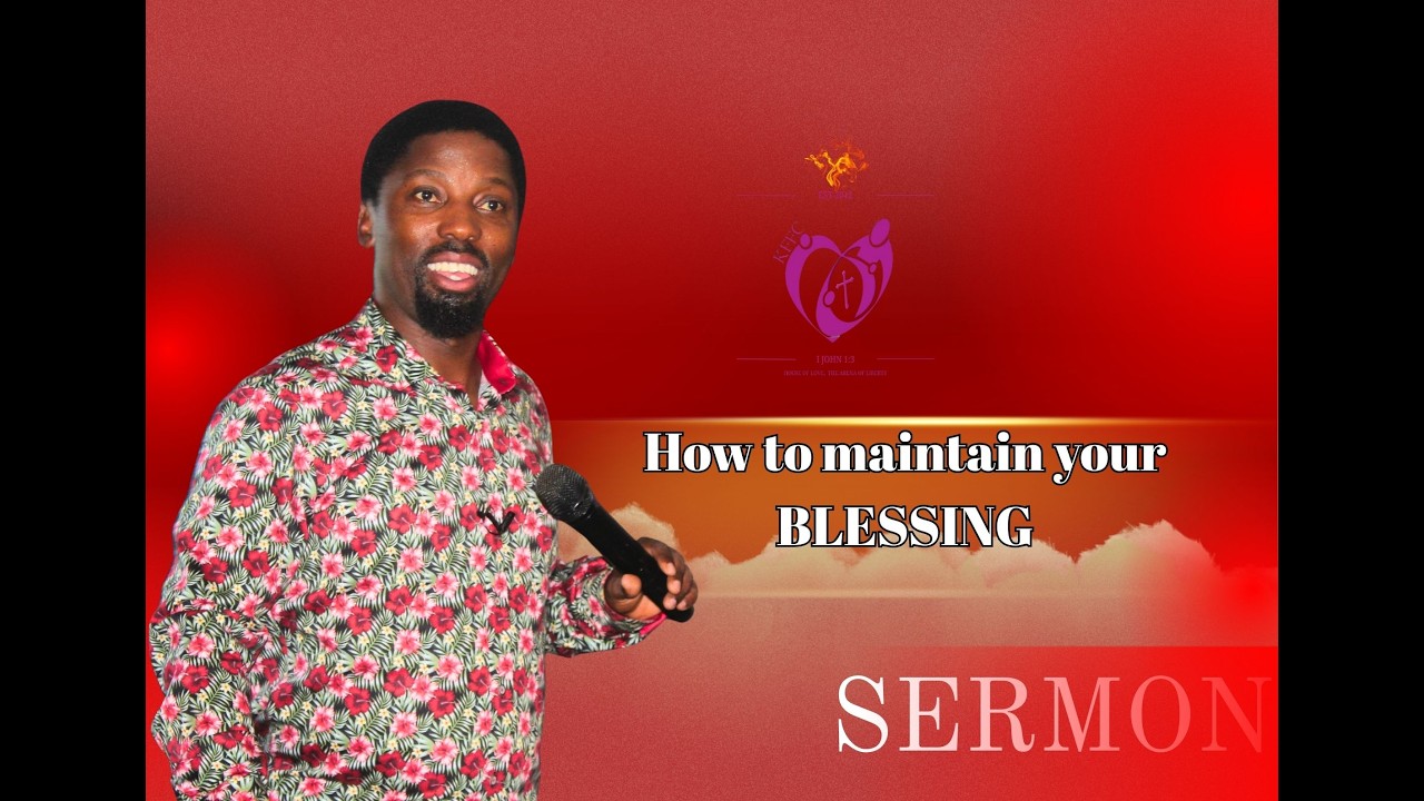 HOW TO MAINTAIN YOUR BLESSING I PROPHET TP LEKHEHLE