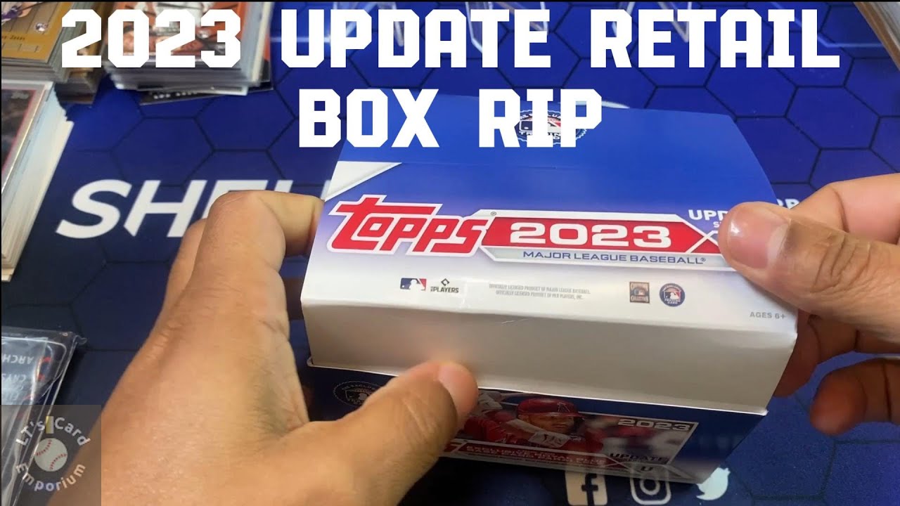 2023 Topps Update Baseball Retail Box Huge Rookie Hit