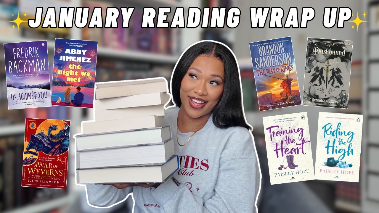Мои впечатления от 11 книг, прочитанных в январе! 📚💕Итоги чтения за январь 2026 года ✨
