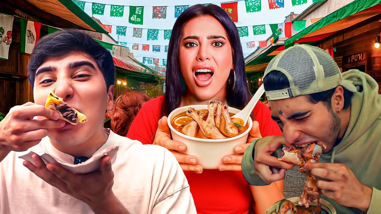 Probando la comida callejera más VIRAL de TEPITO 😱🔥