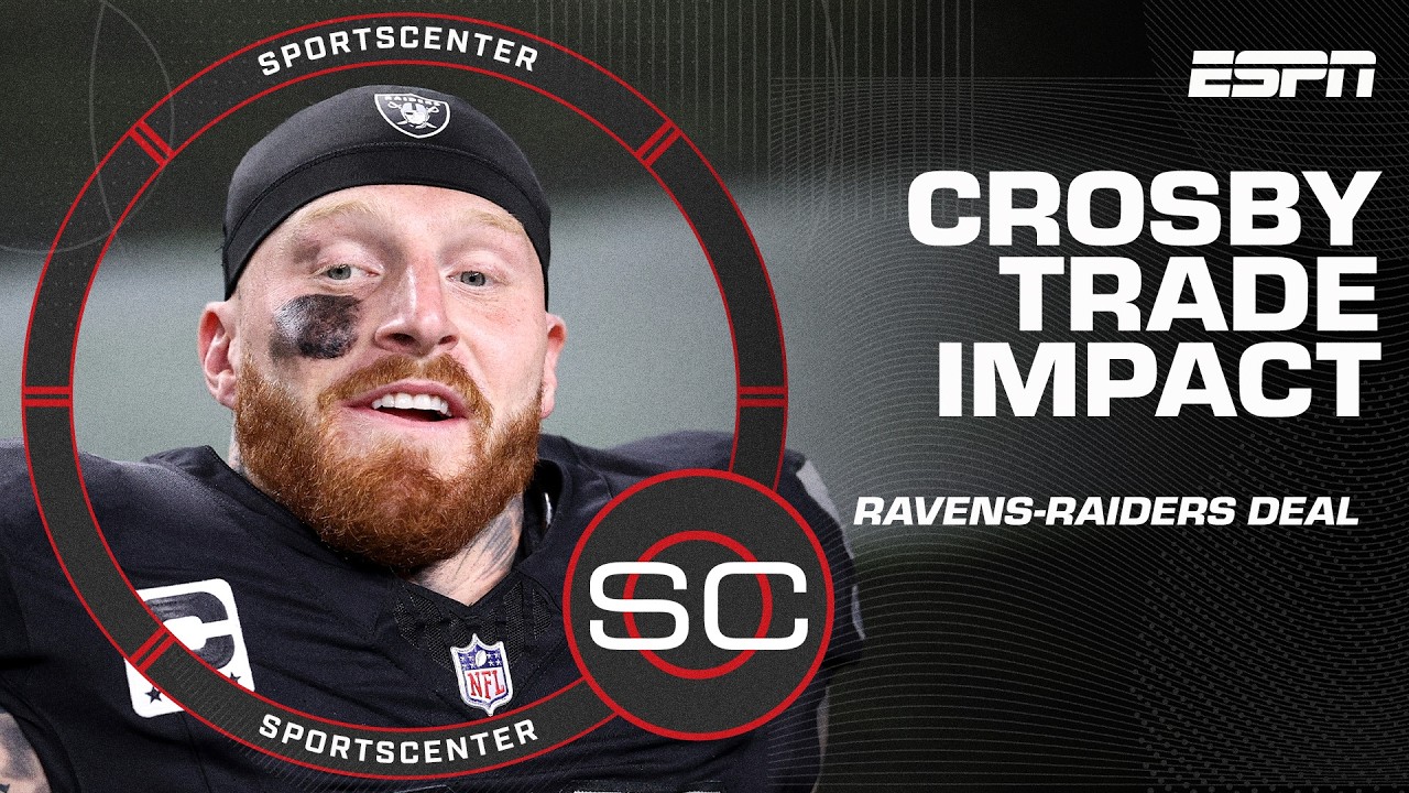 Cowboys LOWKEY DEVASTATED about not landing Maxx Crosby 😯 + Ravens & Raiders impact | SportsCenter