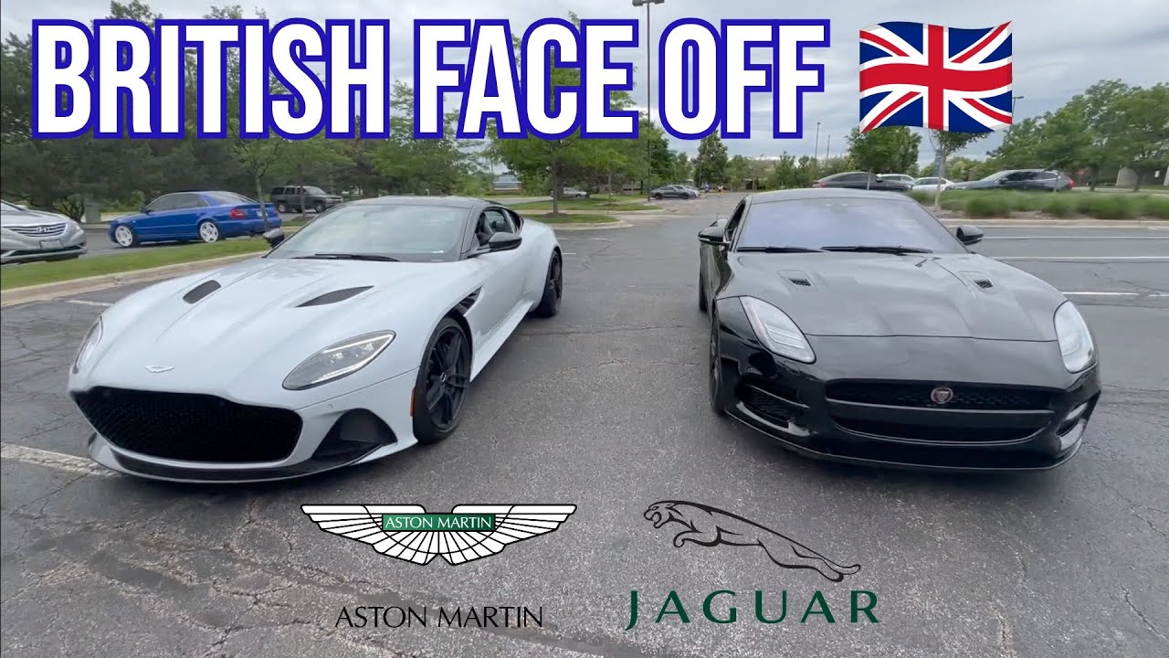 Aston Martin DB11 S против Jaguar F Type S на проселочной дороге!