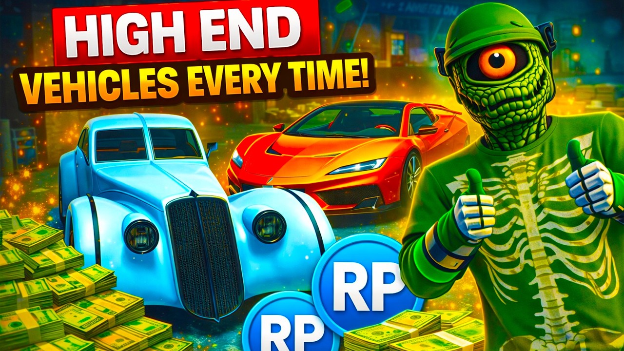 Элитные автомобили каждый раз 💰 Простой способ GTA Online