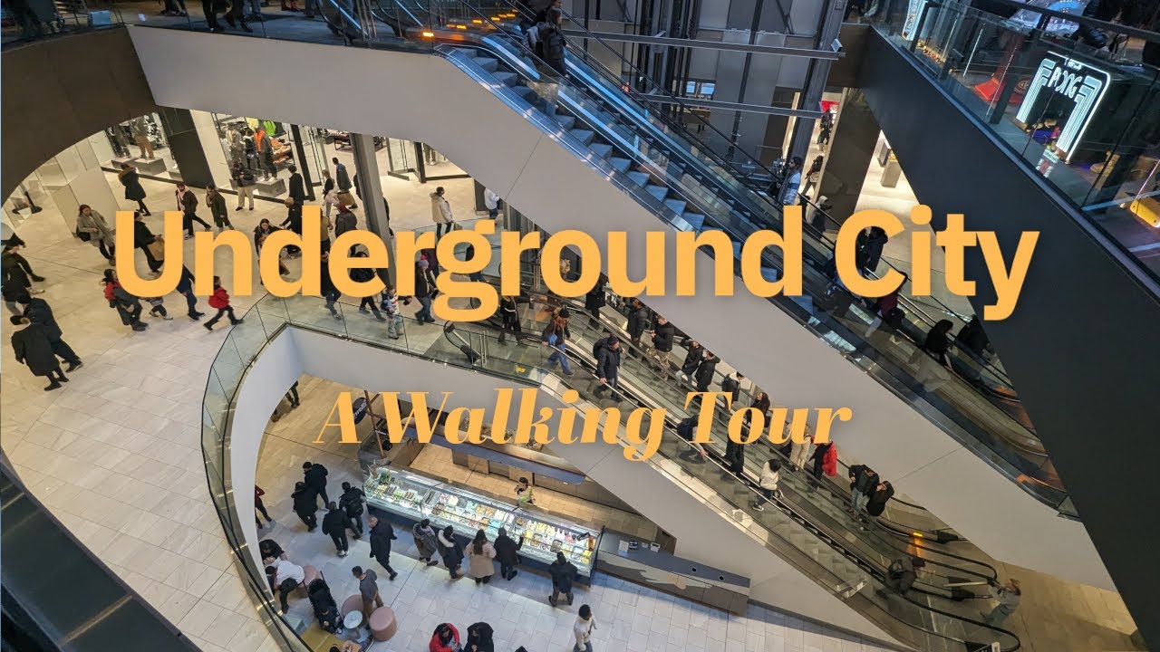 Montreal Underground City , A Walking Tour