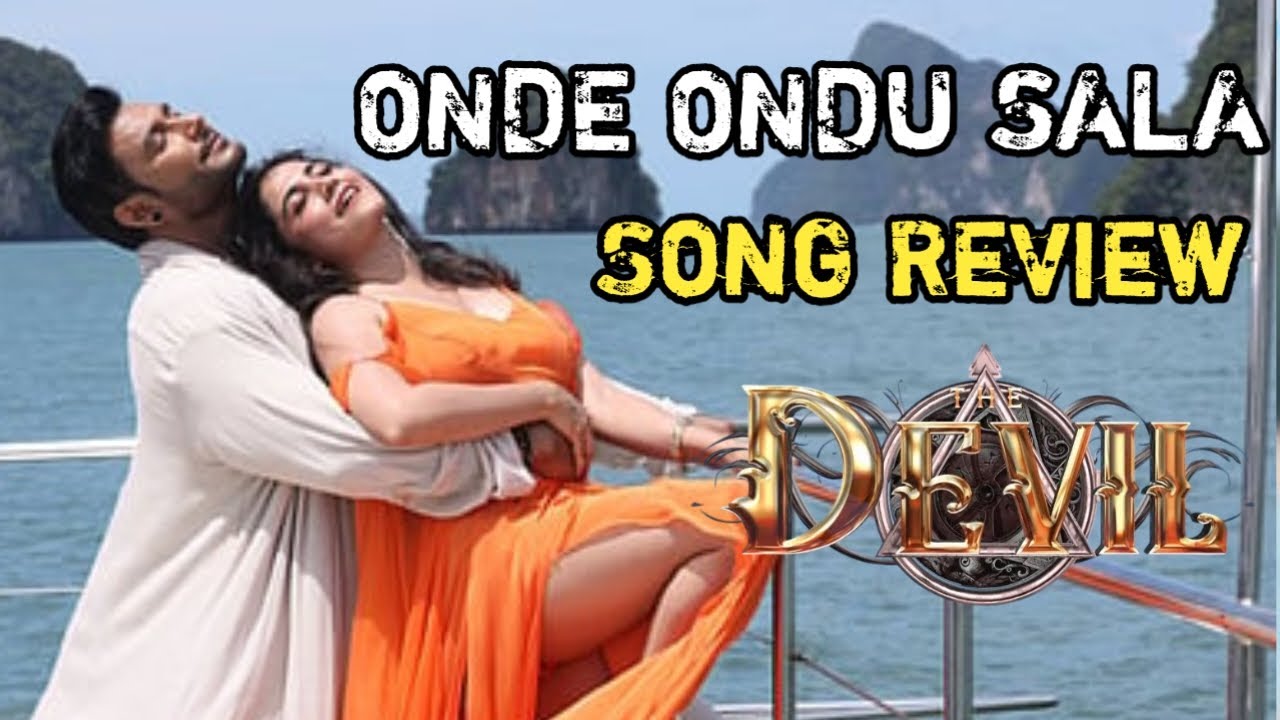 Onde Ondu Sala Song Reaction | Devil Movie | Melodic Magic in Kannada!✨#devil #rachanarai