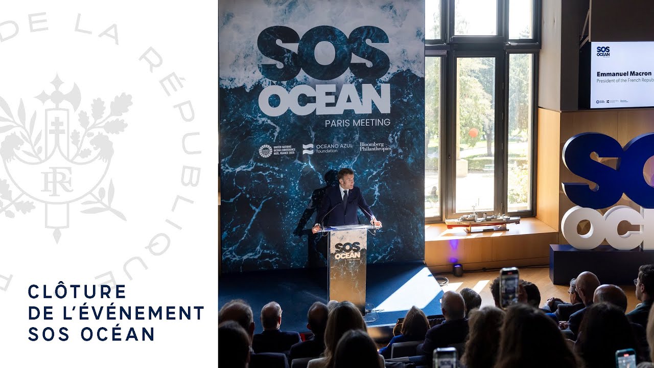 Clôture de l’événement international SOS Océan au musée de la Marine.