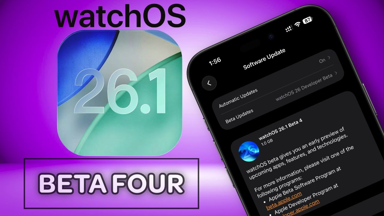 watchOS 26.1 Beta 4 уже здесь — по-прежнему нет новых изменений в Liquid Glass?