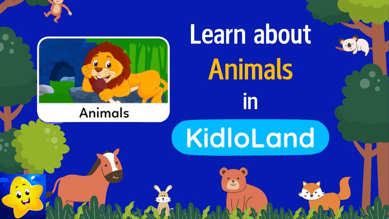 LEARN ABOUT ANIMALS ON KIDLOLAND! Fun Songs, Games, and Stories for Kids | animals, birds, insects