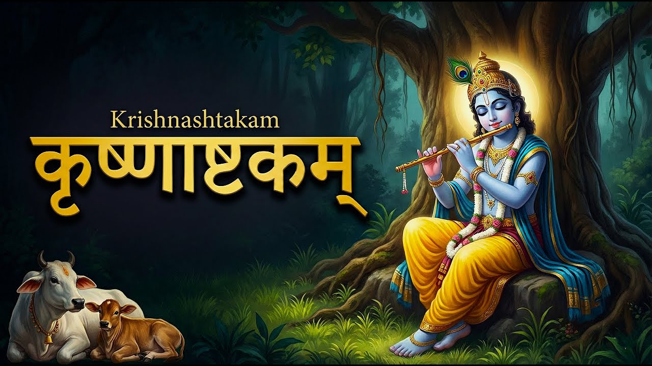 Krishnashtakam - Bhaje Vrajaika Mandanam | Krishna Songs | Shri Krishna Ashtakam | Bhakti Song