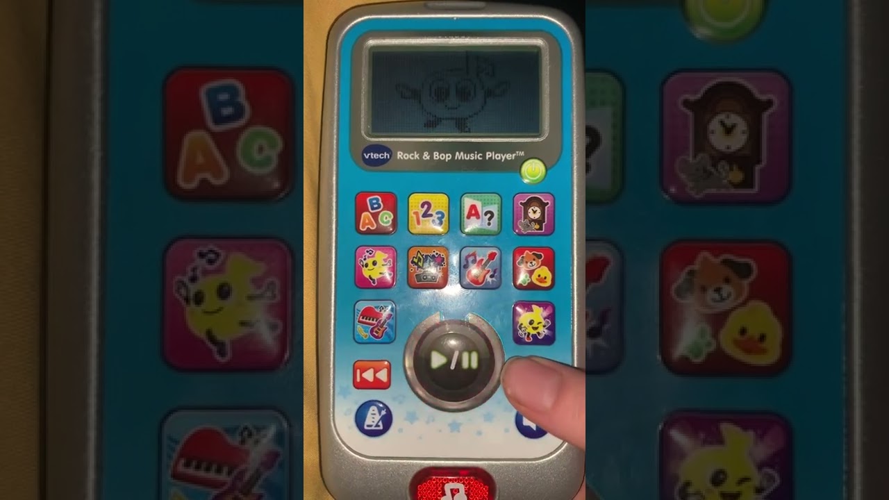 Vtech rock & bop music player kids phone jamming babies & games singing alphabet