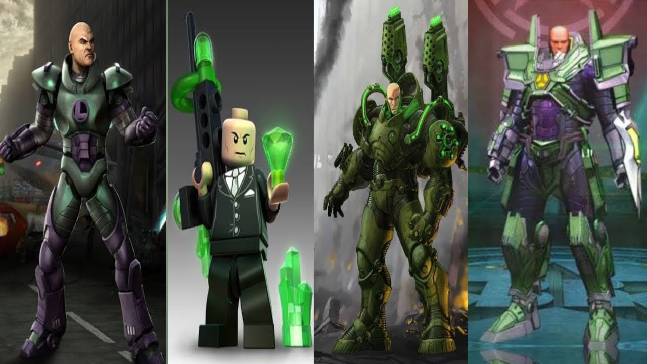 Evolution of Lex Luthor In Games (1987 - 2018)