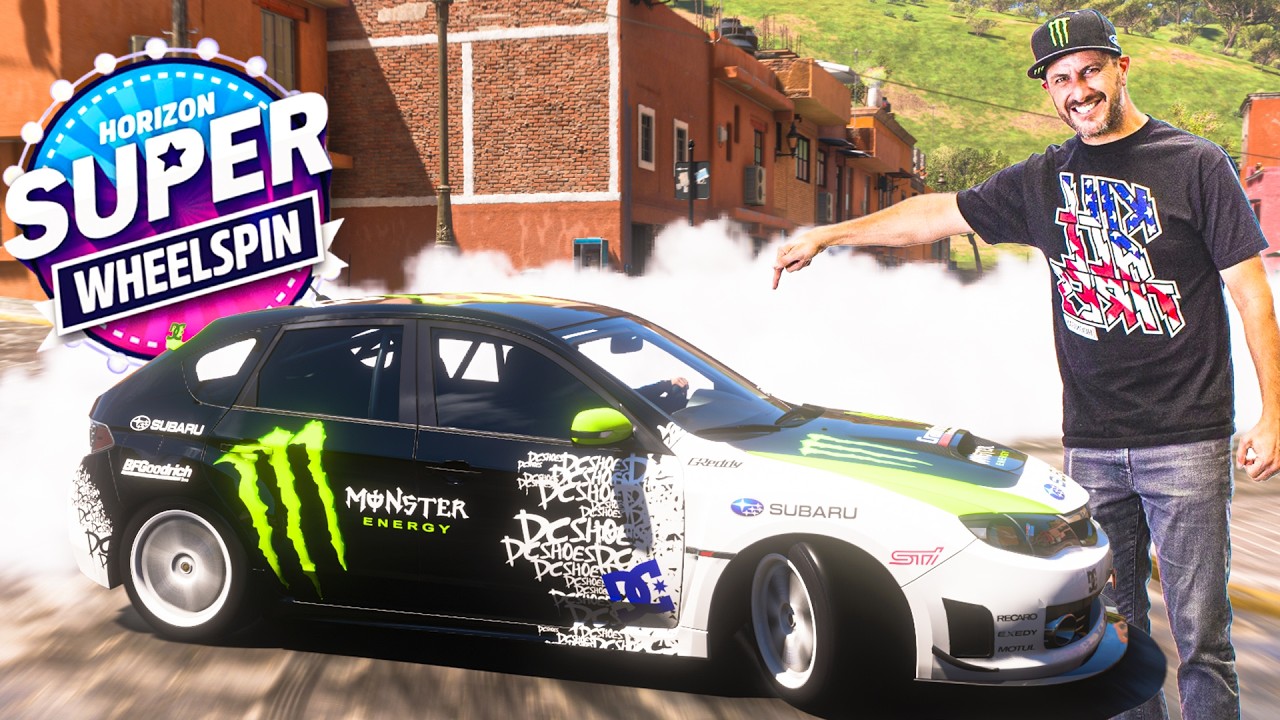 A ROLETA ME DEU O CARRO KEN BLOCK - FORZA HORIZON 5