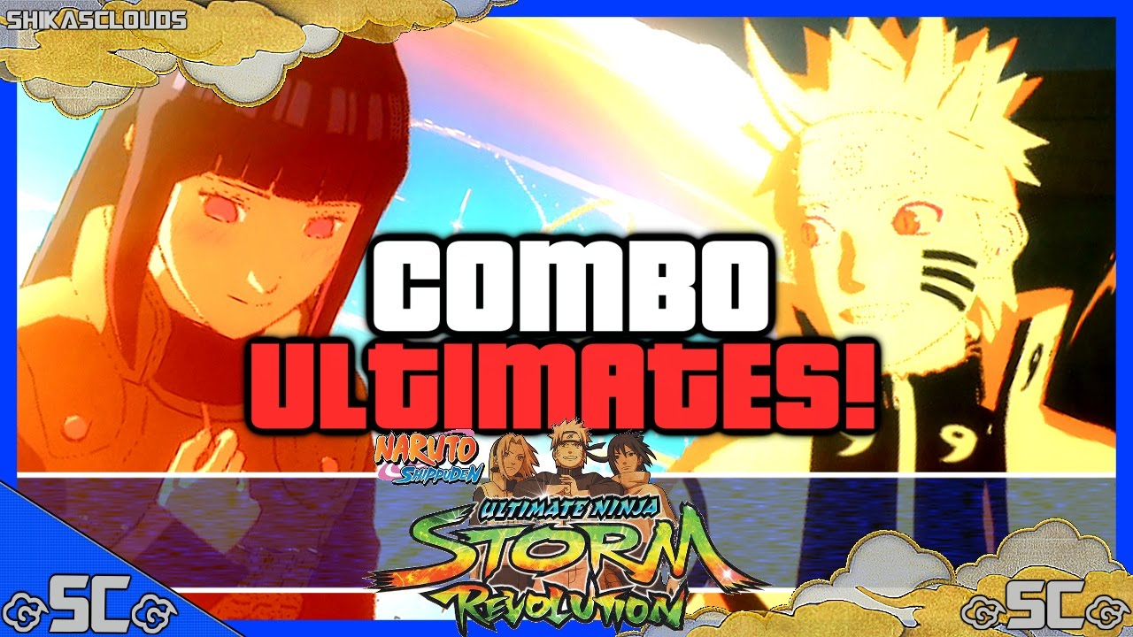 ALL COMBO ULTIMATE JUTSUS/OUGIS! | NARUTO REVOLUTION【1080P HD】