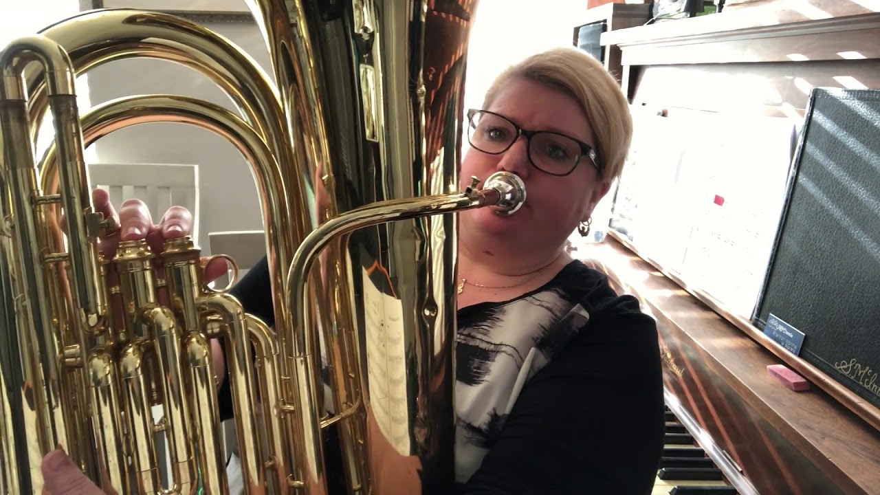 Concert F Scale on Tuba w/ Mrs. McInnis
