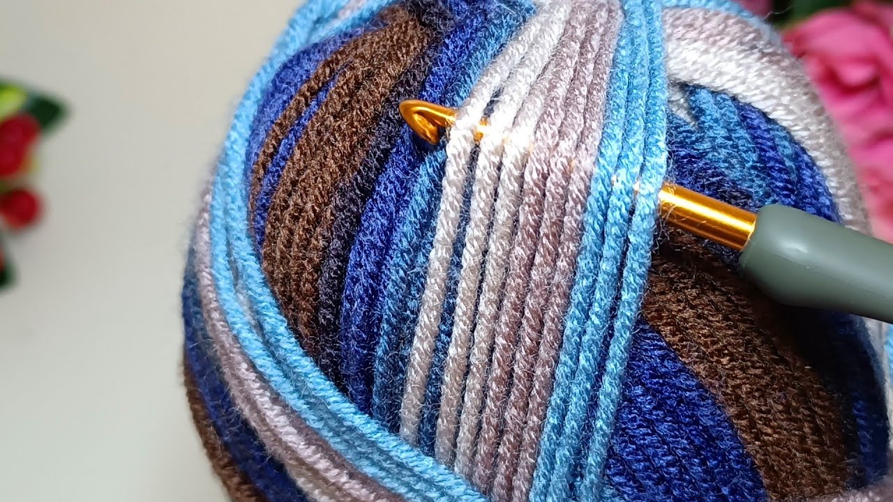 Ух ты! ВСЕГО 2 РЯДА! Вы должны научиться этому простому и красивому стежку крючком