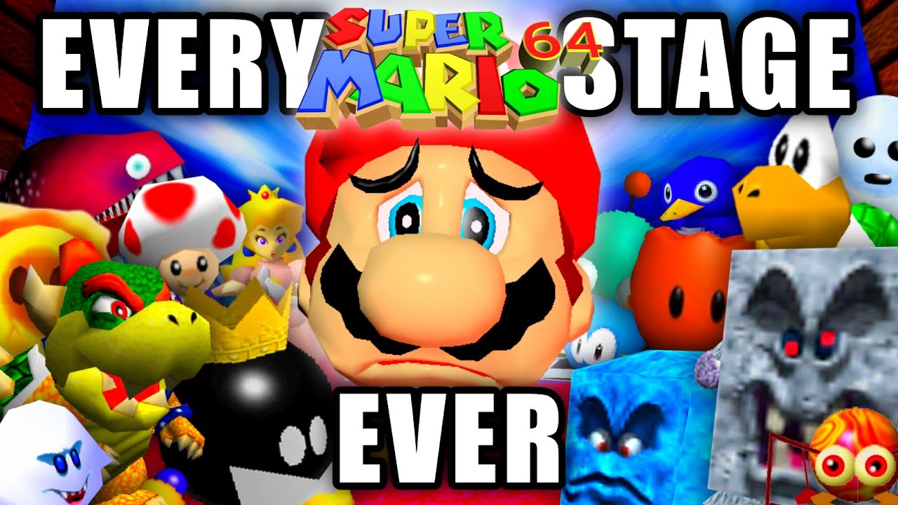 Рейтинг каждого уровня Super Mario 64