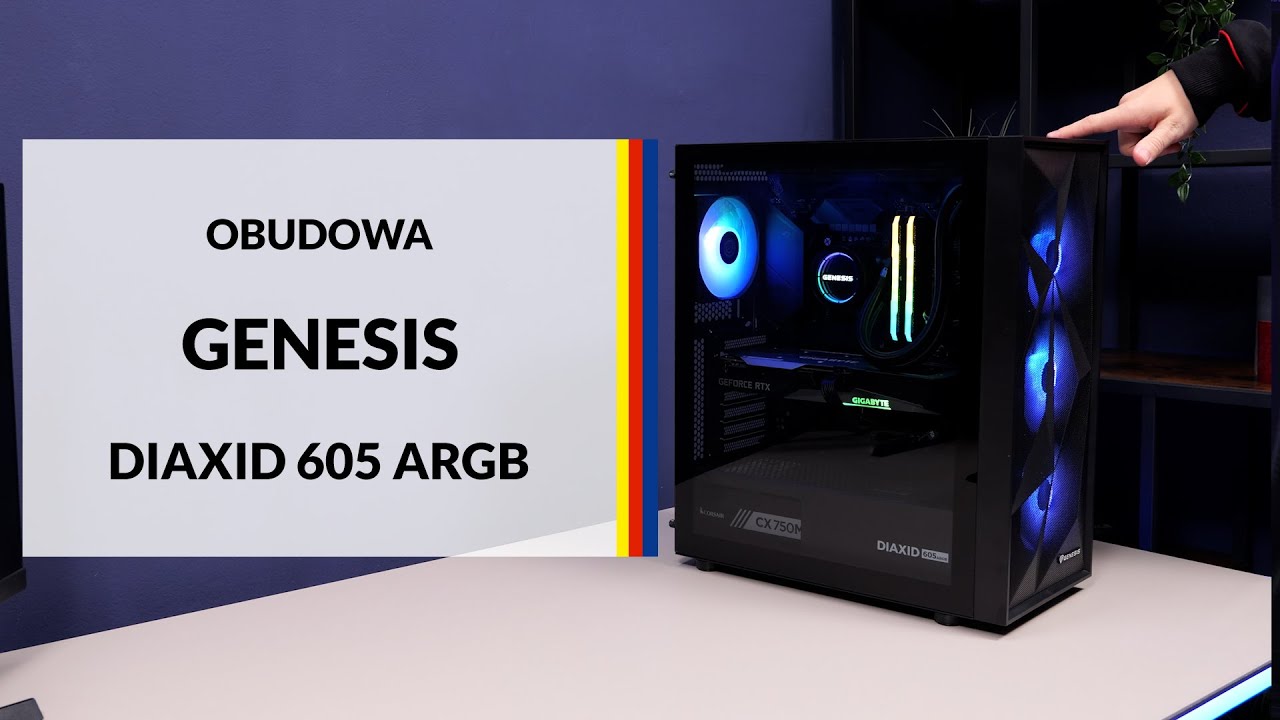 Obudowa Genesis Diaxid 605 ARGB &ndash; dane techniczne &ndash; RTV EURO AGD