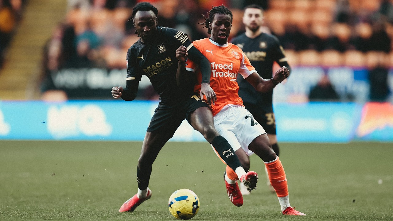 Highlights | Blackpool v Plymouth Argyle
