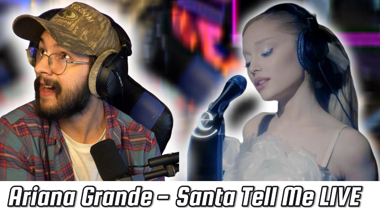 САМЫЙ ТАЛАНТ! Музыкант отреагировал на песню Арианы Гранде «Santa Tell Me» (ЖИВАЯ ВЕРСИЯ)