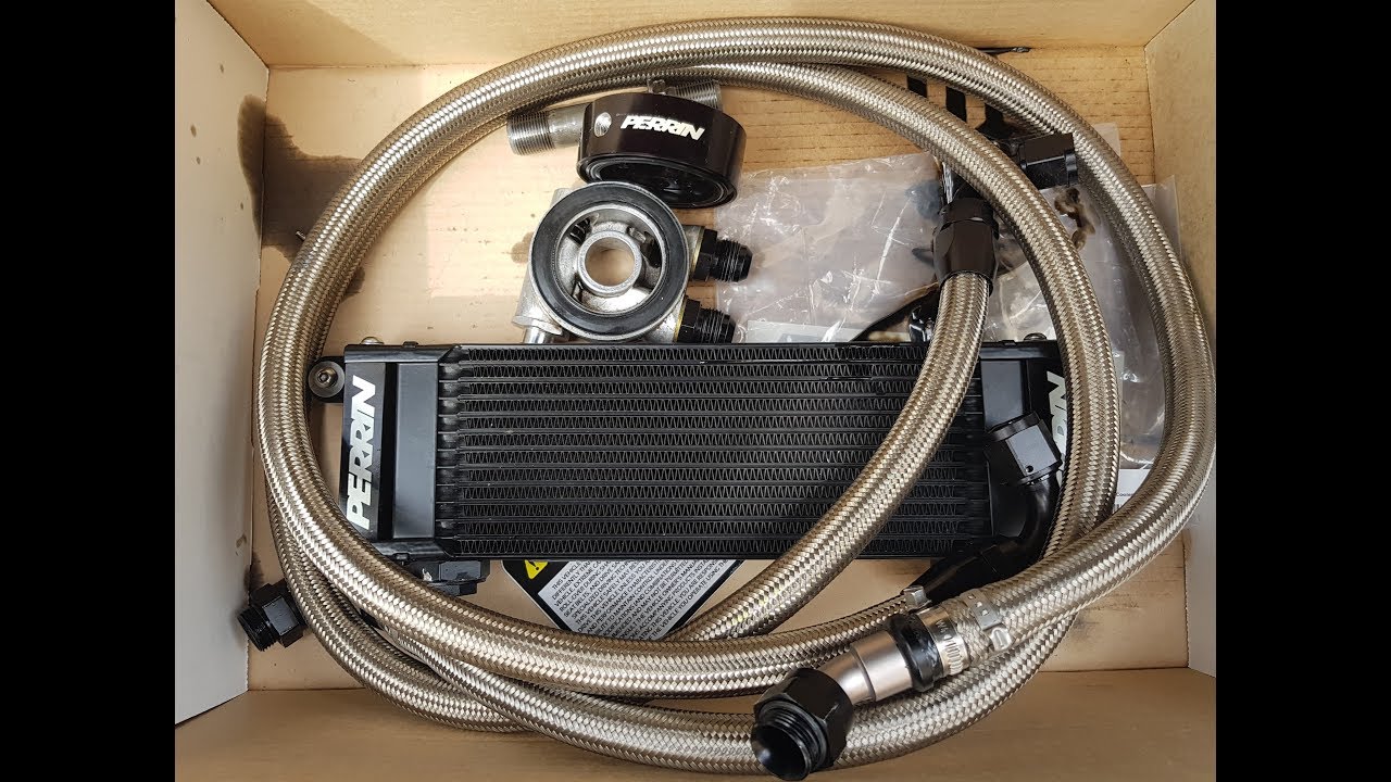 Установка масло-кулера Perrin oil cooler и термостат Mishimoto 68 на H6 EZ30 Subaru Legacy Spec.B